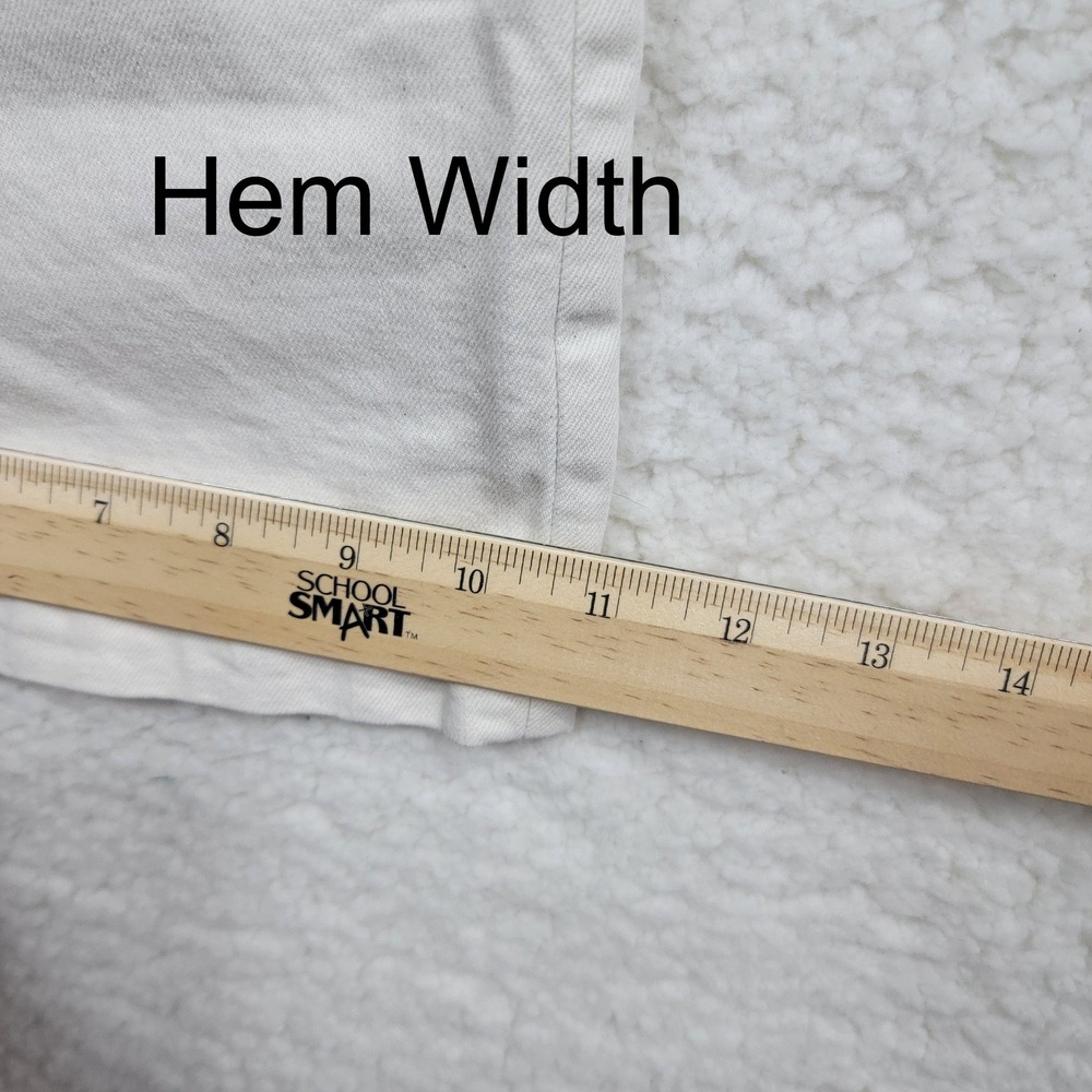 Madewell The Perfect Vintage Wide-Leg Jean Women 32 Off-White High Rise - Picture 7 of 11